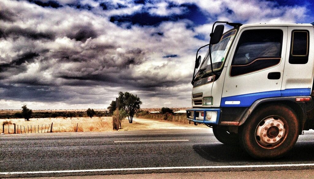 camion per trasporto merci