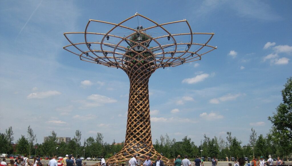 Padiglione e albero della vita a Expo Milano 2015