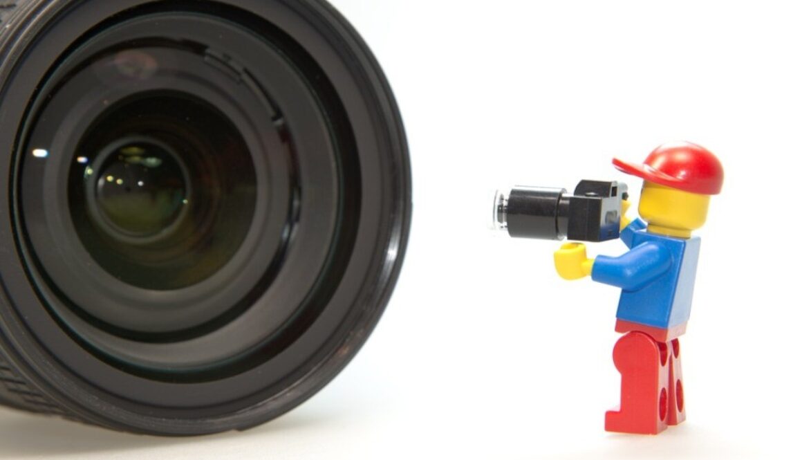 omino lego fotografo