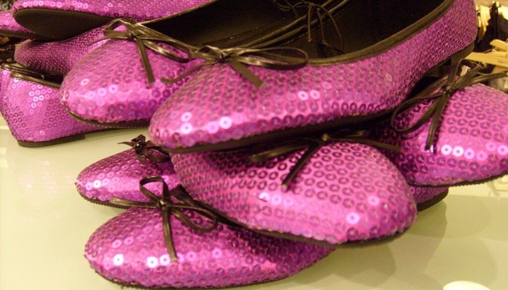 ballerine con paillettes