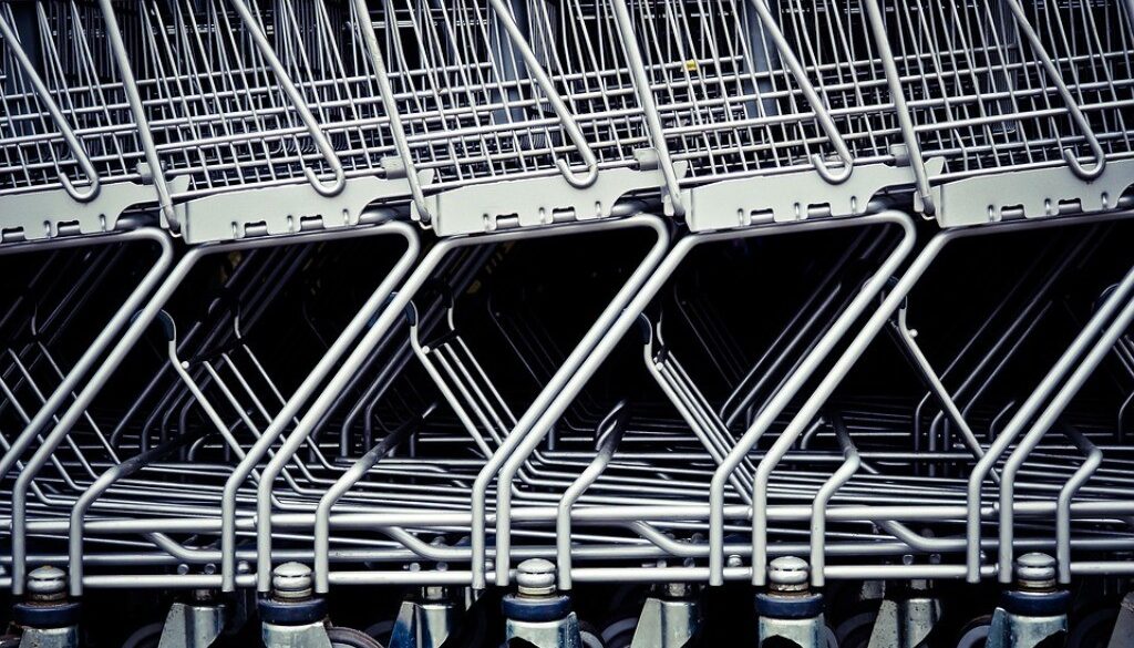carrelli di supermercato