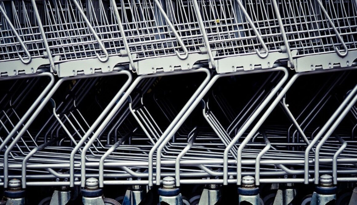 carrelli di supermercato