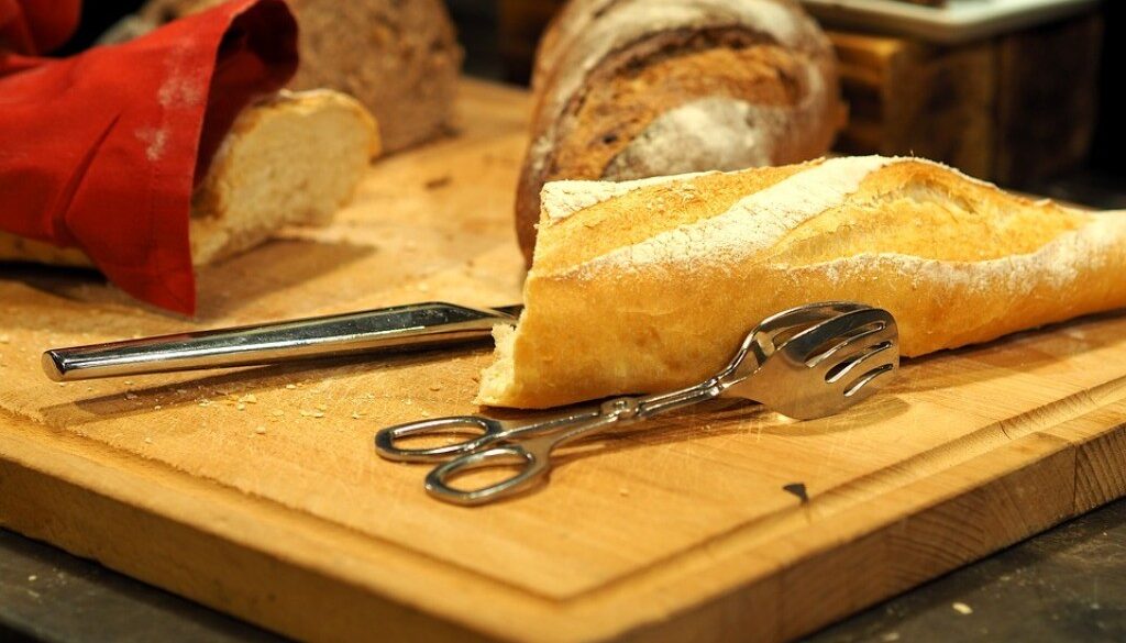 pane sul tagliere