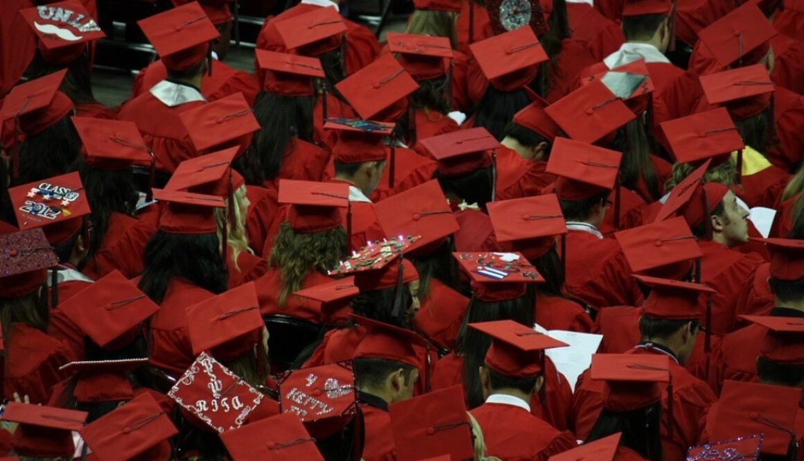 cappelli rossi da laurea