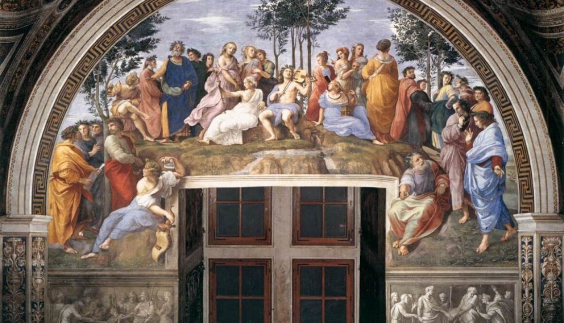 muse-raffaello, stanze vaticane