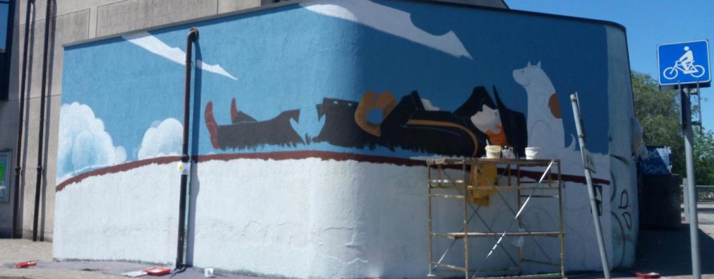 A Borgosatollo, anche quest’anno, Biro ti insegna a fare un murale