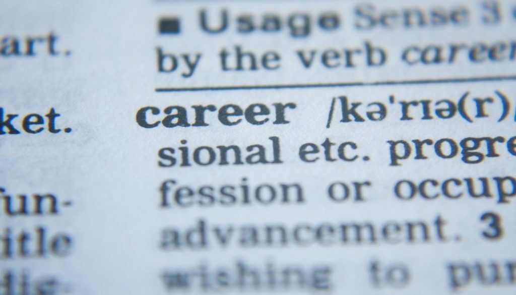 dettaglio parola career in vocabolario
