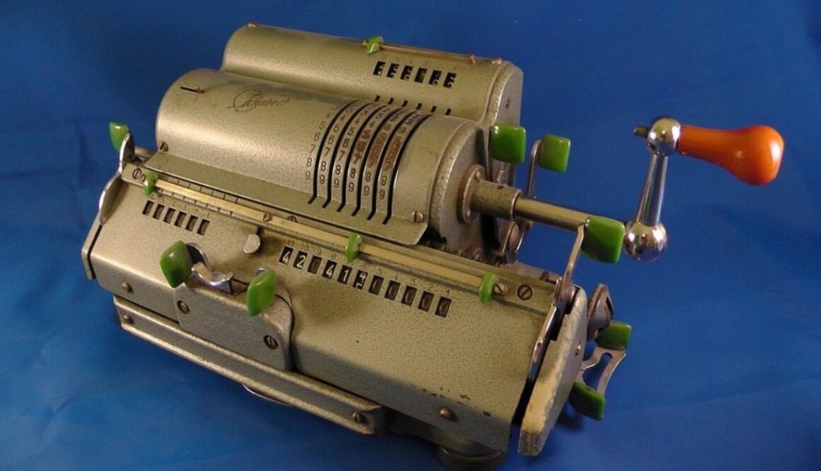 vecchio registratore di cassa