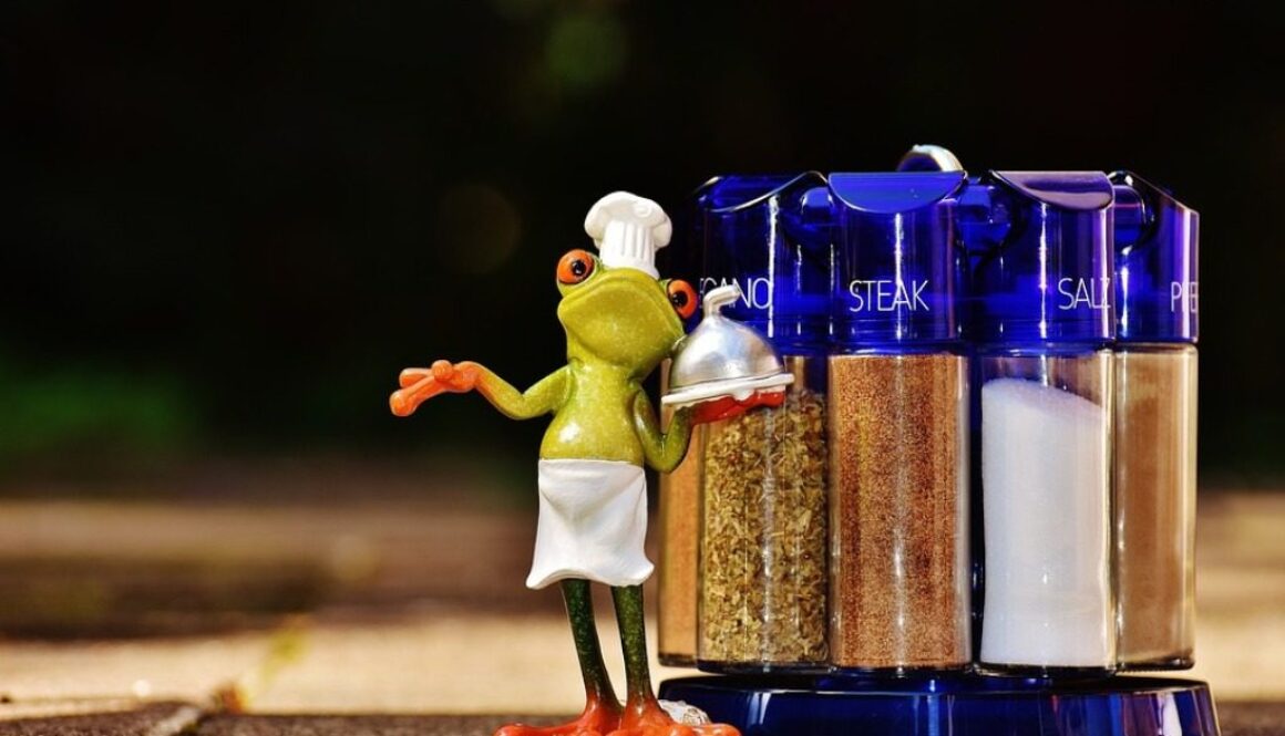 rana pupazzetto cuoco