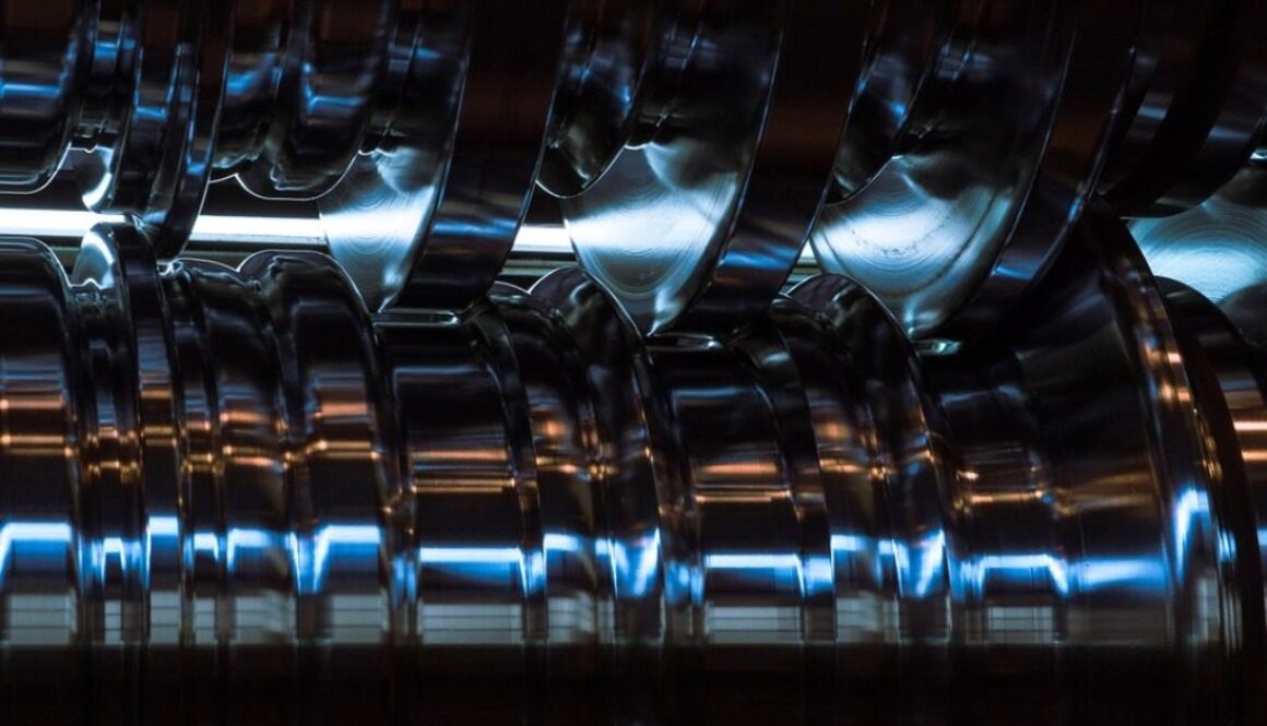 particolare di un impianto siderurgico