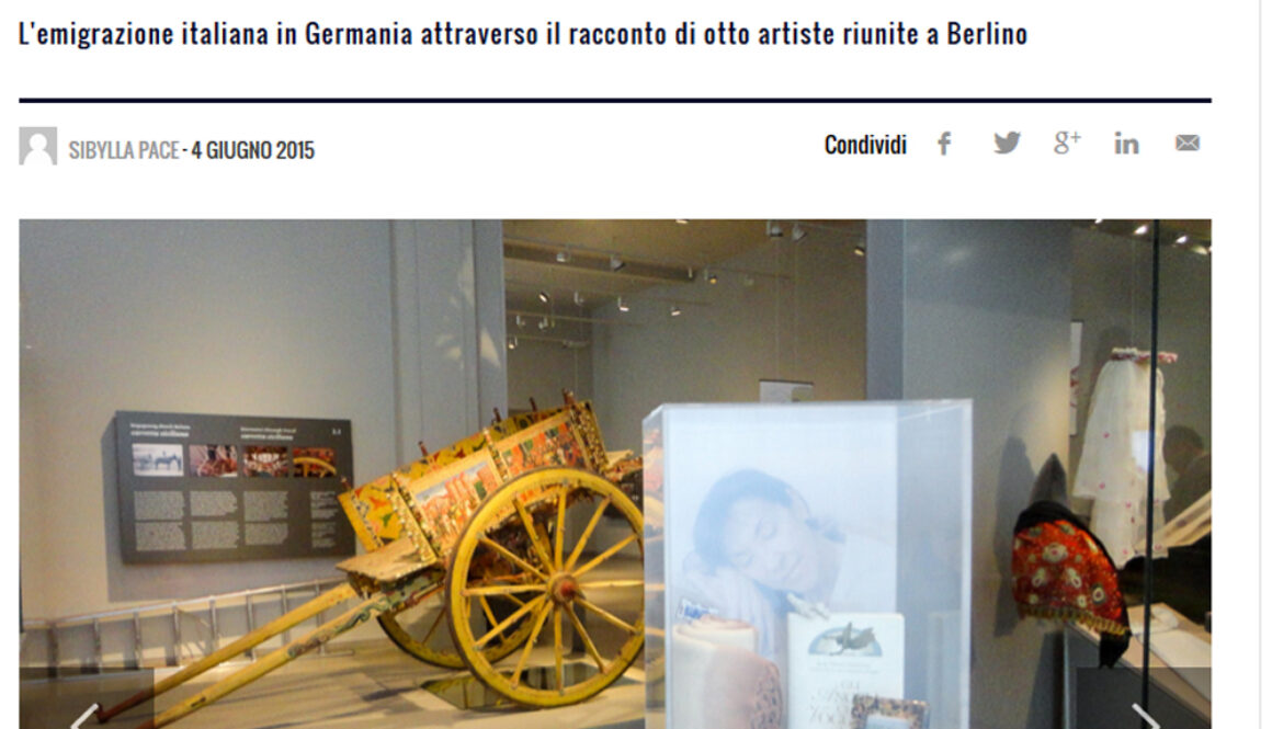 Erfüllbare Träume?Italienerinnen in Berlin, Museum Europäischer Kulturen, 2015