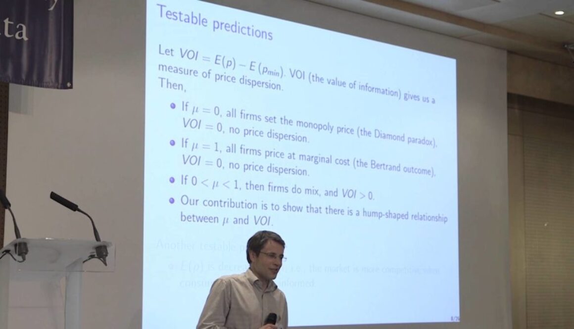 Parallel Session Econometrics: Philipp Schmidt-Dengler - University of Vienna