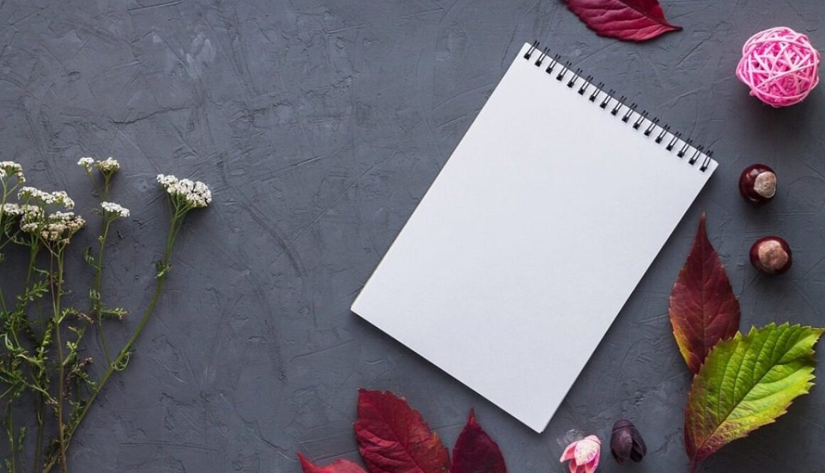 blocco bianco foglie