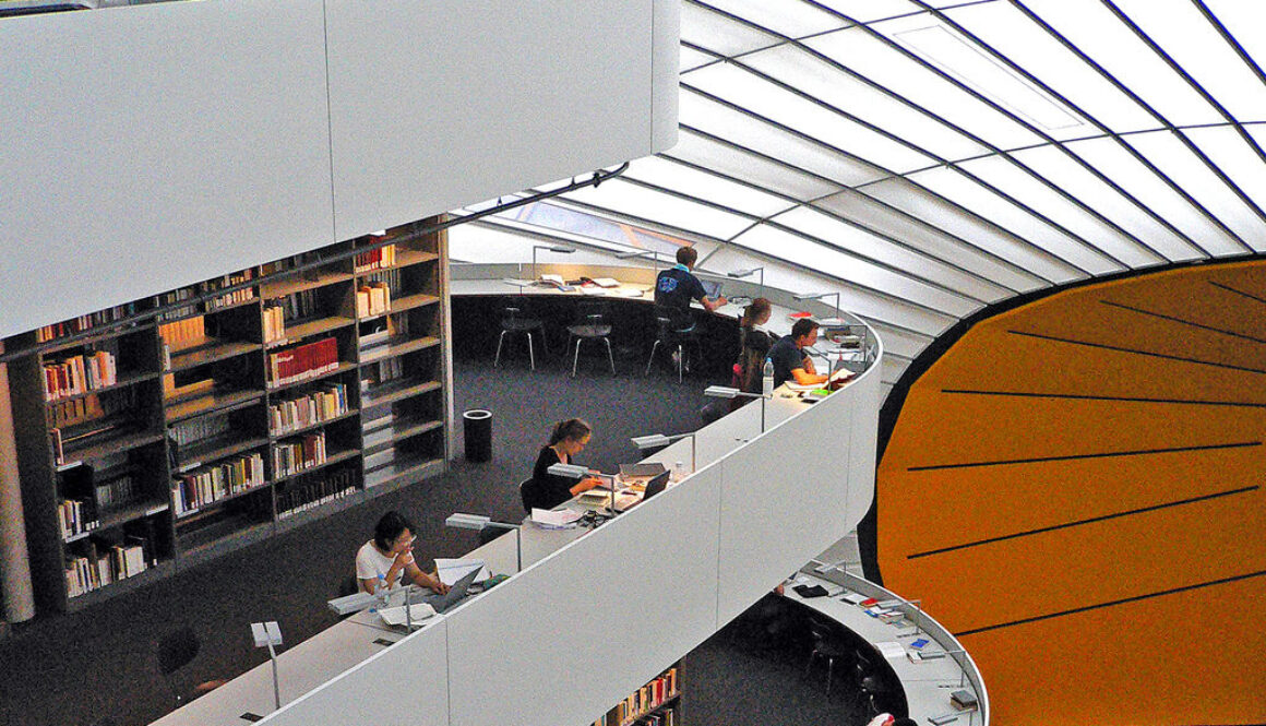 Philologische Bibliothek der Freien Universität Berlin (Architekt Norman Foster)