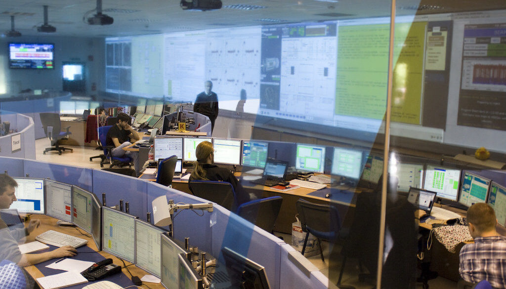 CERN-LHC-Atlas control room