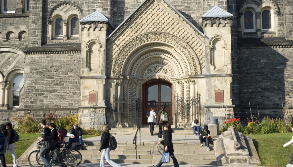 University College on the University of Toronto St George Campus