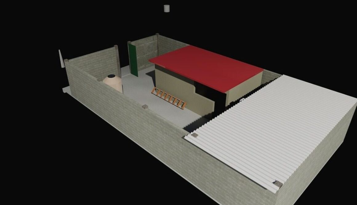 disegno tridimensionale di un edificio