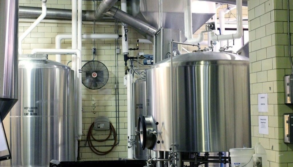impianto industriale produzione birra