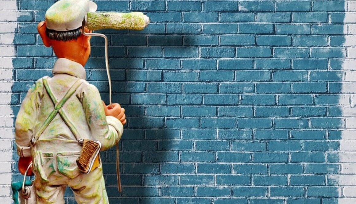 pupazzetto imbianchino