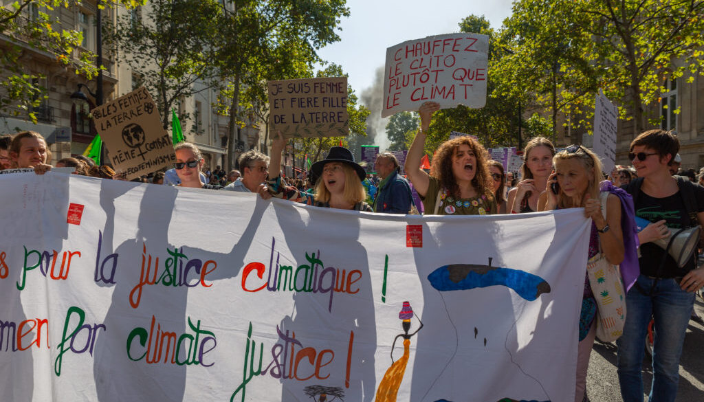 Paris, manifestation pour le climat