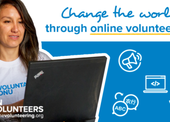 Volontariato da casa con UNV Online Volunteering service