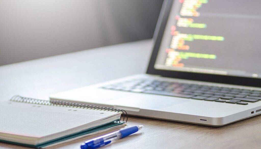 computer e block notes