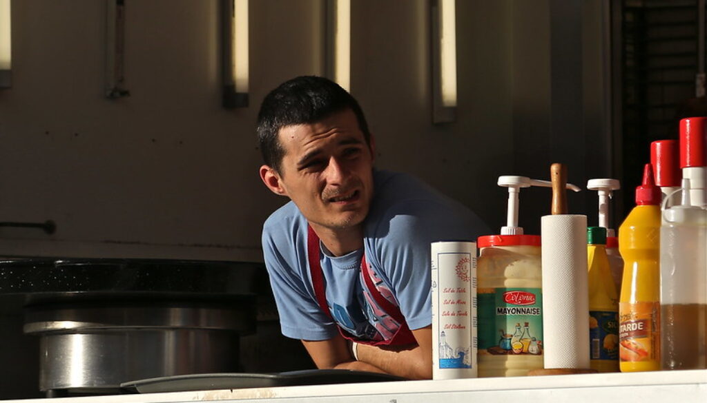 Downtime for a Short Order Cook, Nantes, France