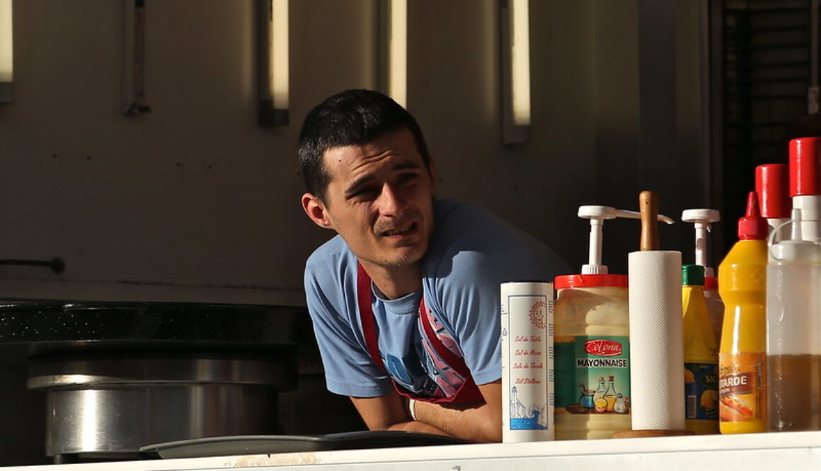 Downtime for a Short Order Cook, Nantes, France