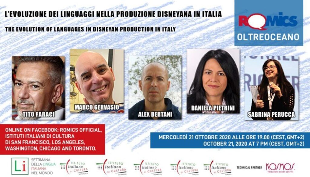 L’evoluzione dei linguaggi nella produzione disneyana in Italia