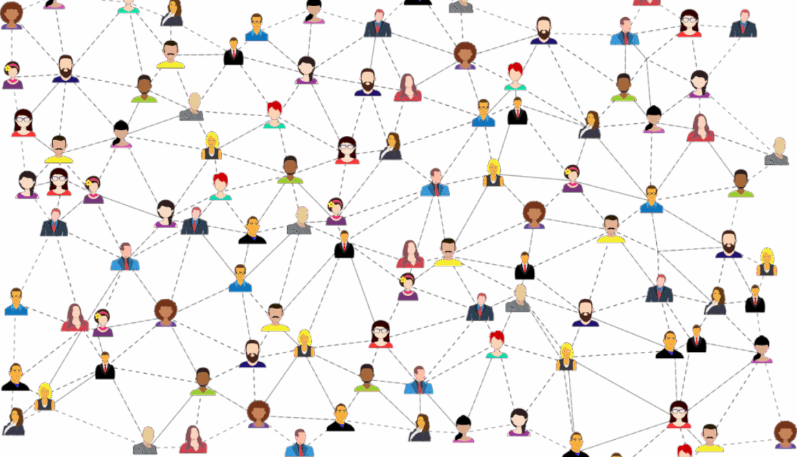 grafca con persone del mondo connesse tramite internet