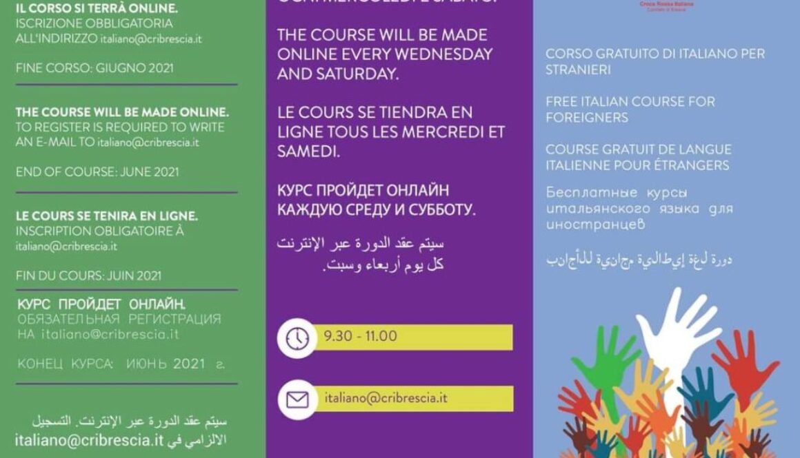 locandina del corso