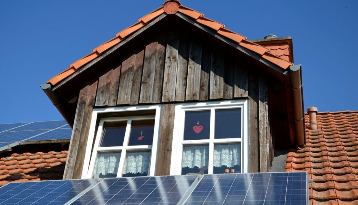 casa con fotovoltaico