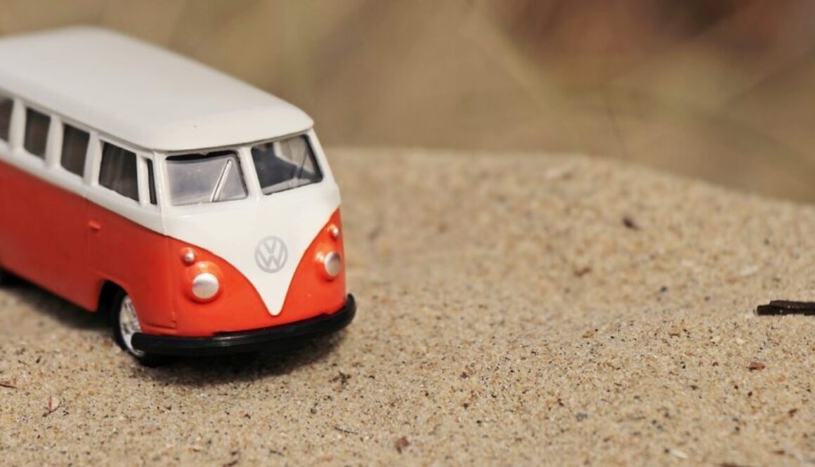 modellino furgoncino volkwagen