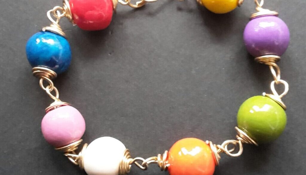 bracciale colorato