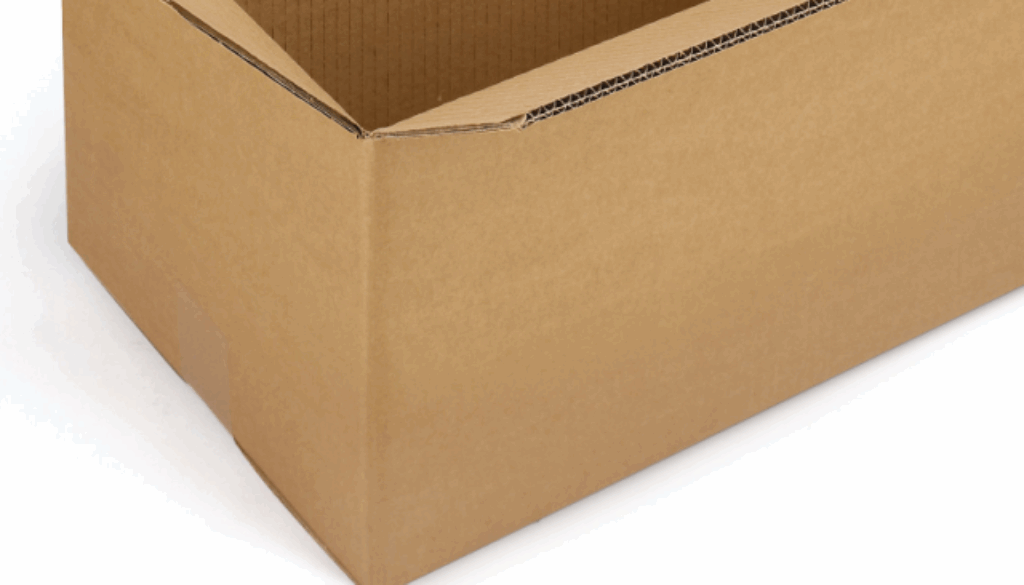 dettaglio scatola cartone