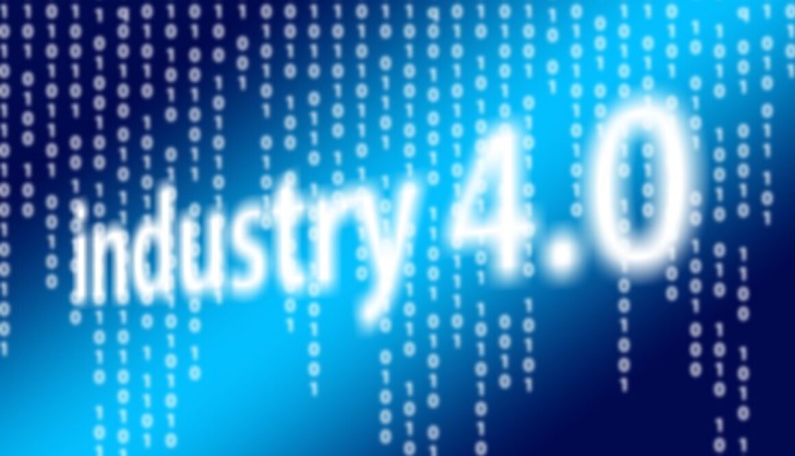 grafica con scritta industry 4.0