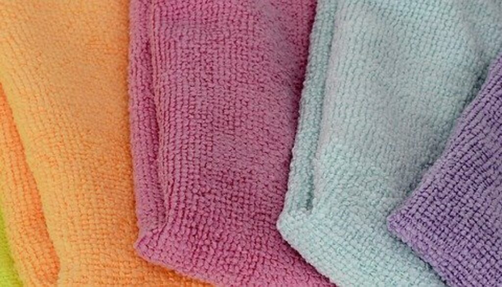 panni microfibra colorati