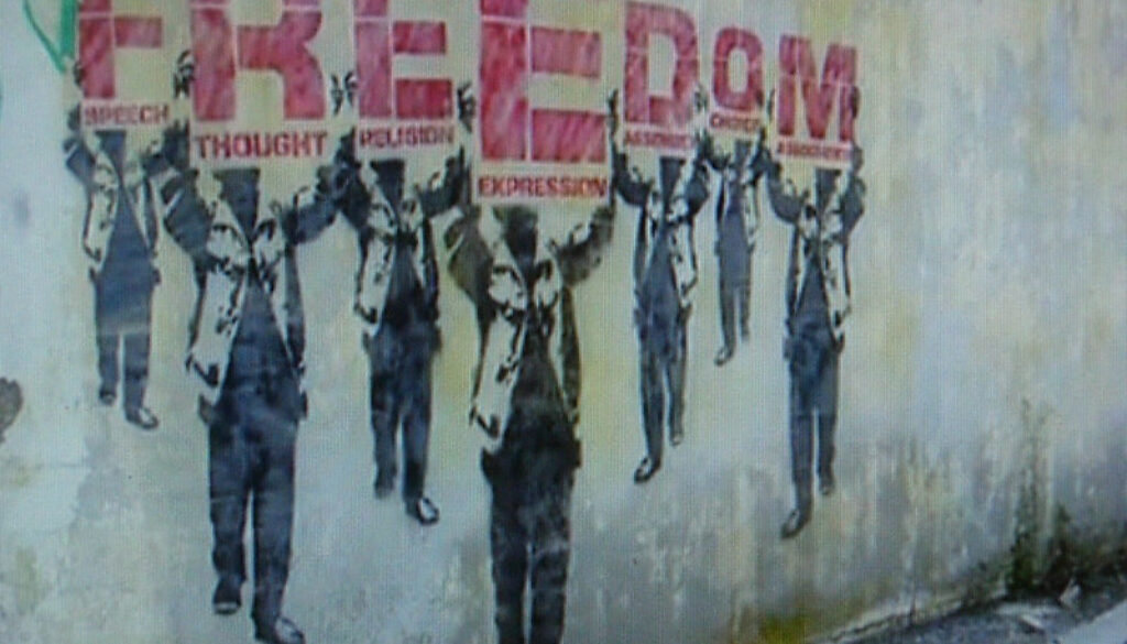 street art - freedom
