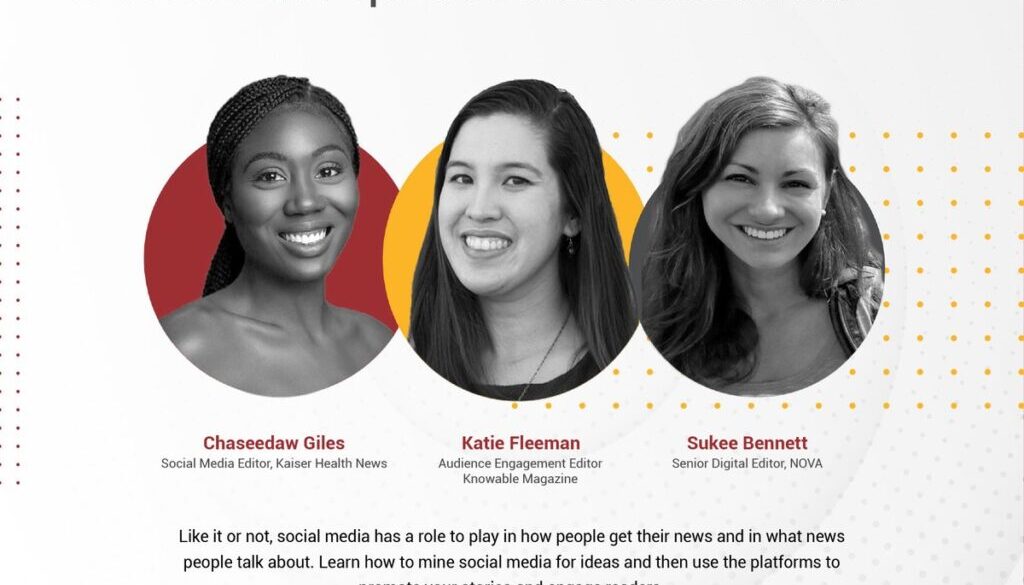 Knight science journalism - webinar 2021