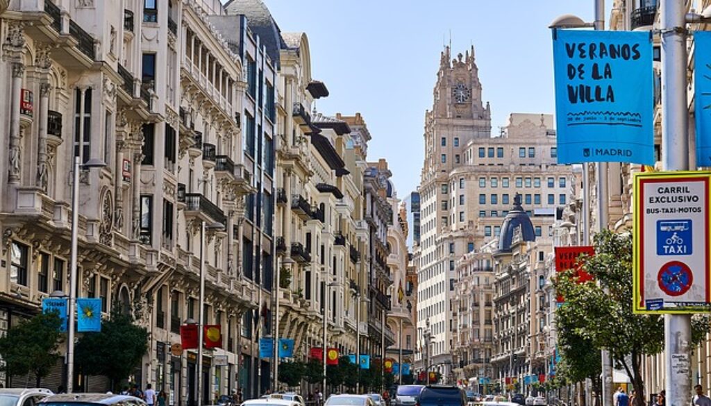 Gran via di Madrid