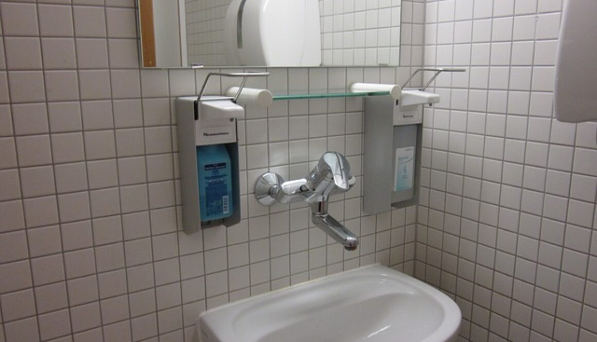 lavandino bagno di ospedale