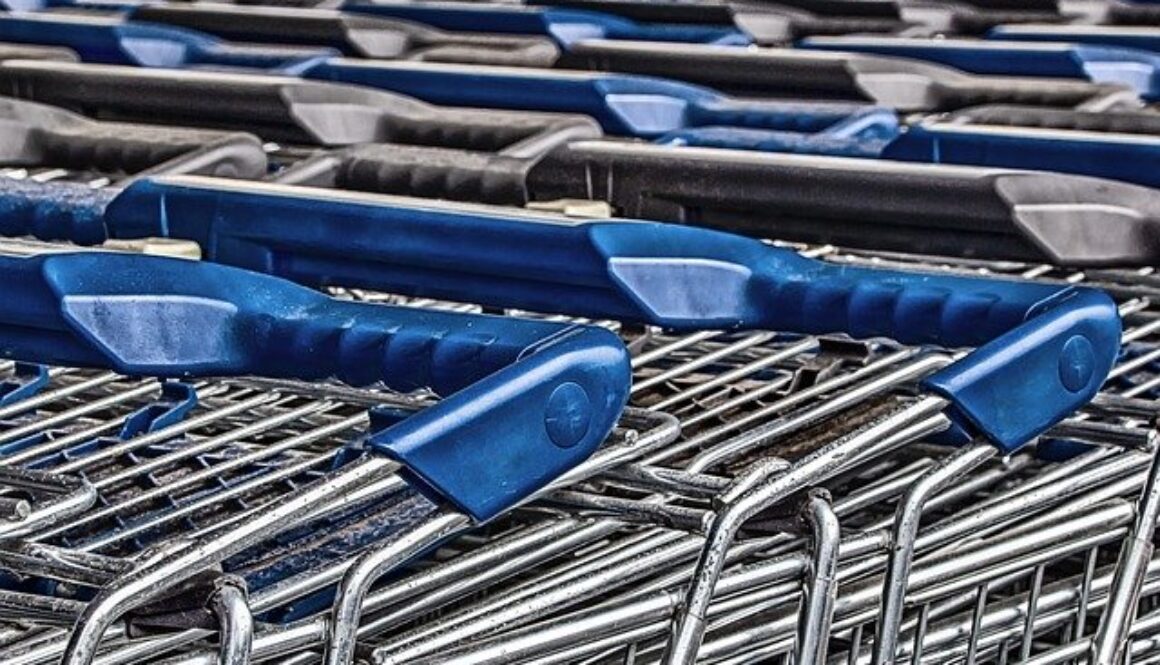 carrelli di supermercato