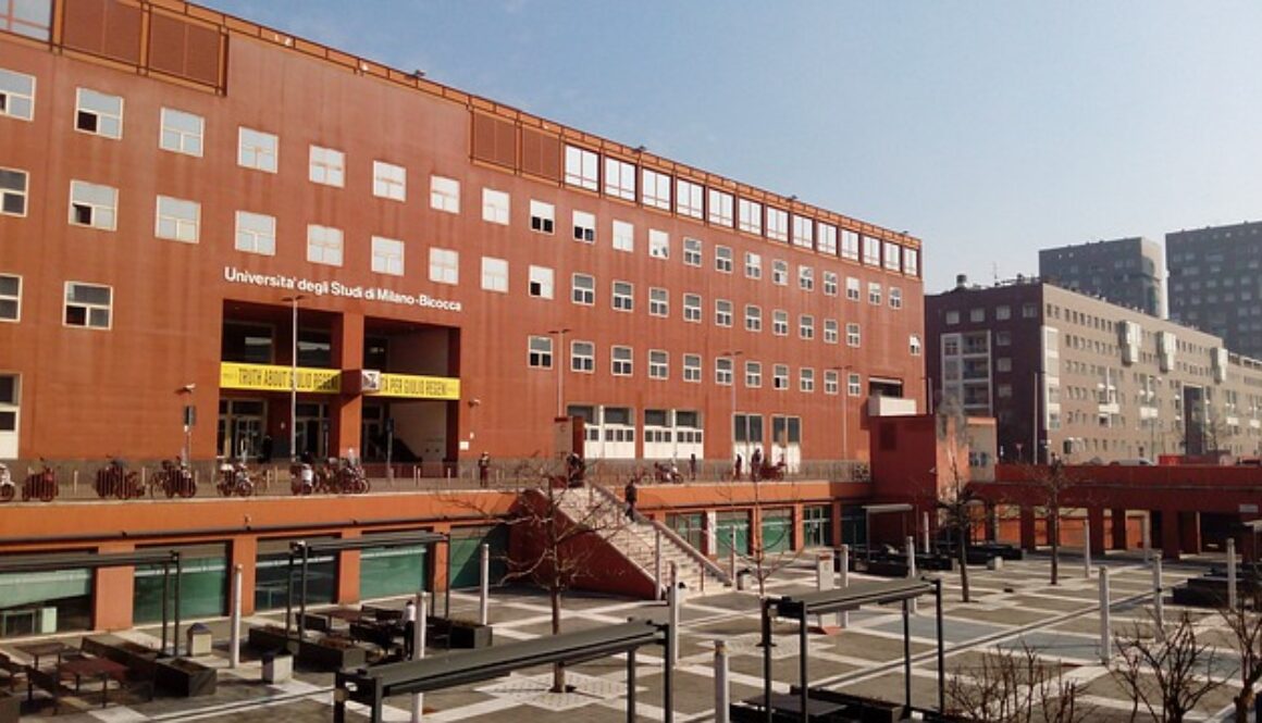 facciata dell'università bicocca di Milano