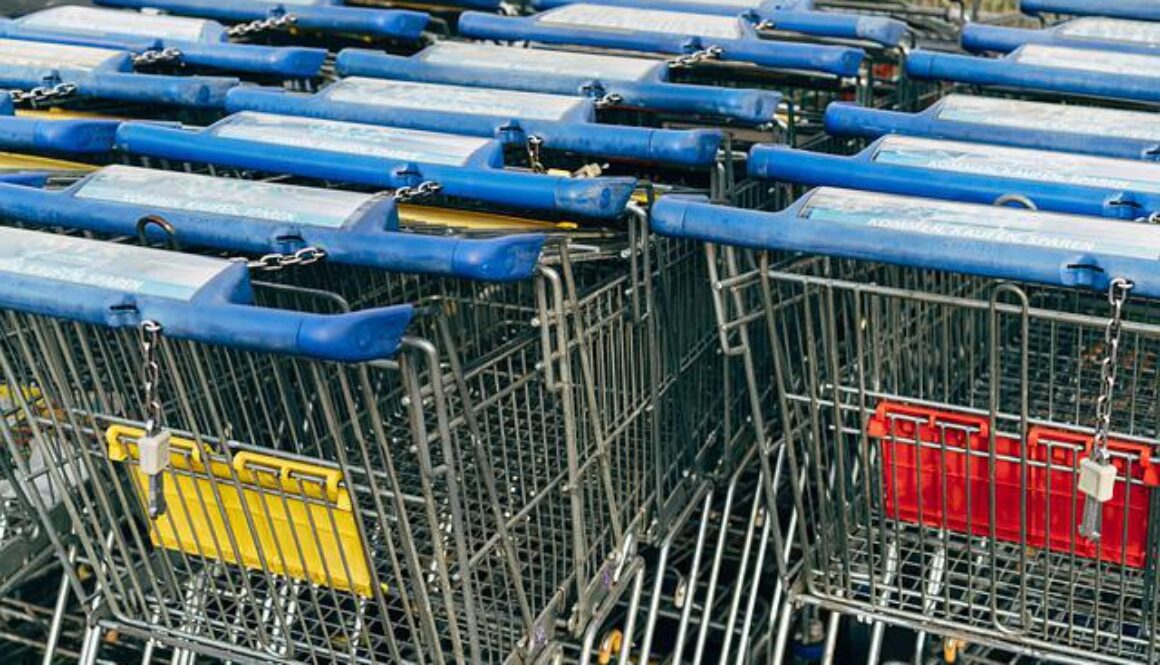 carrelli di supermercato