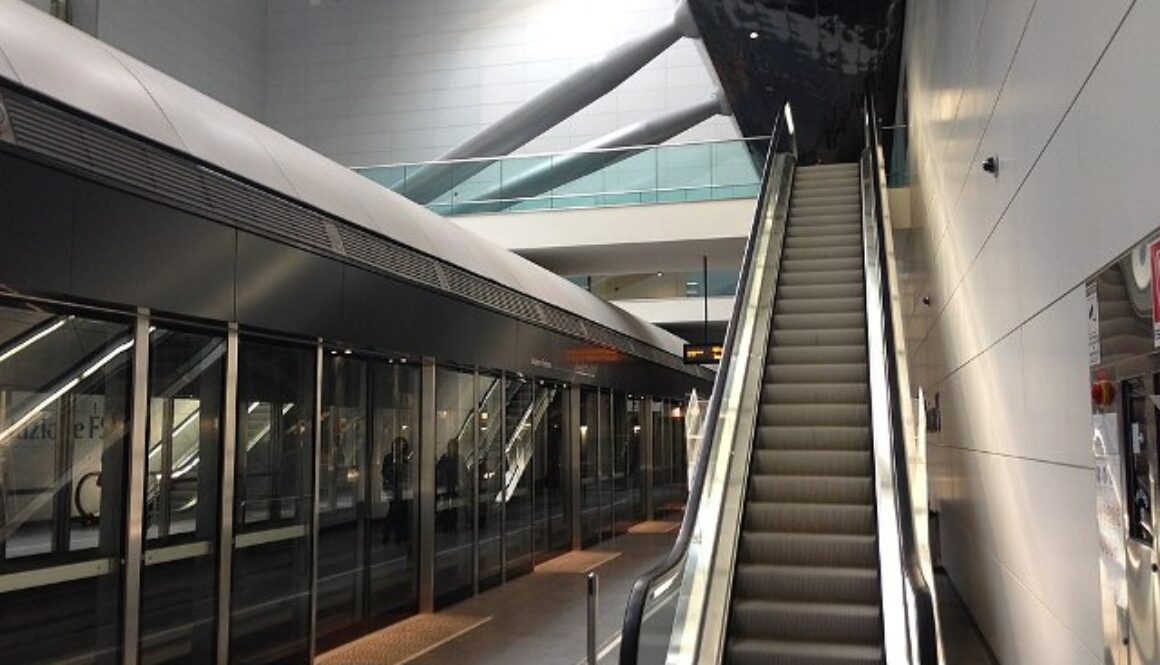 fermata della metro di brescia