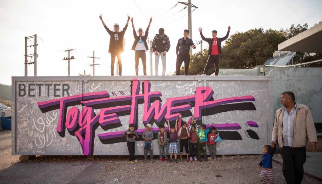 Schisto refugee camp DRC