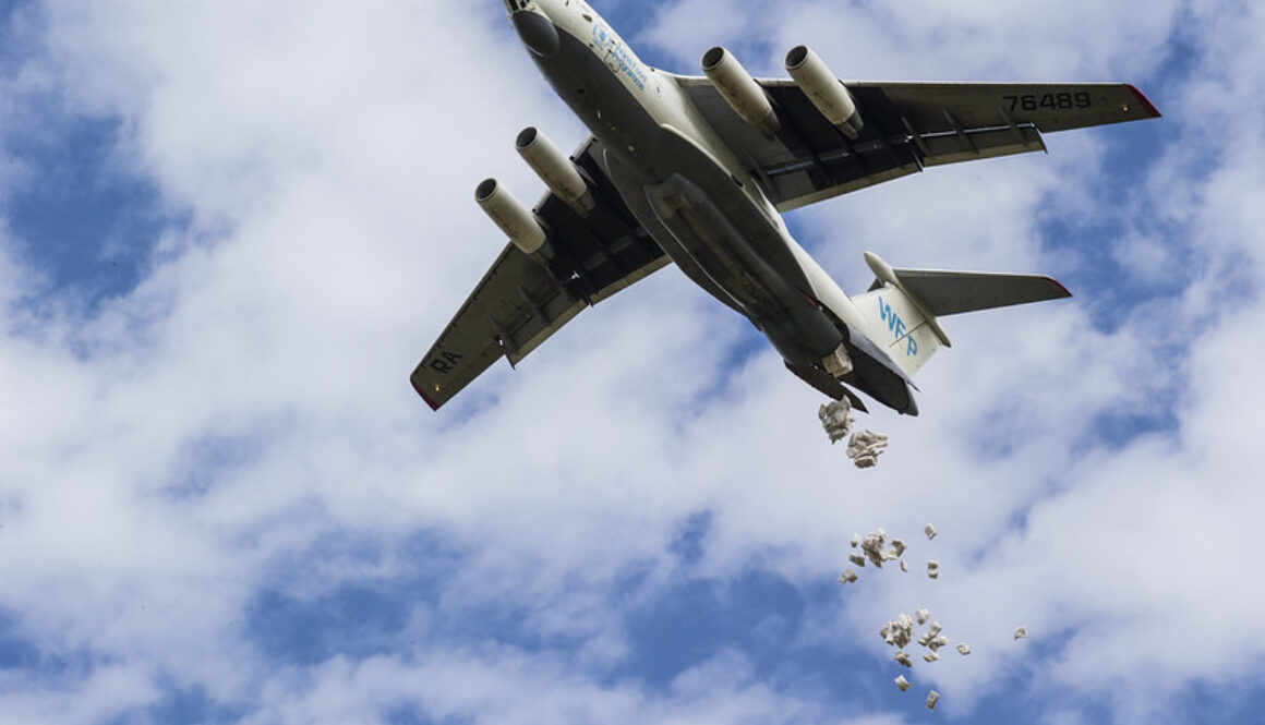 WFP Food Drop Operation in Bentiu, South Sudan, 2015
