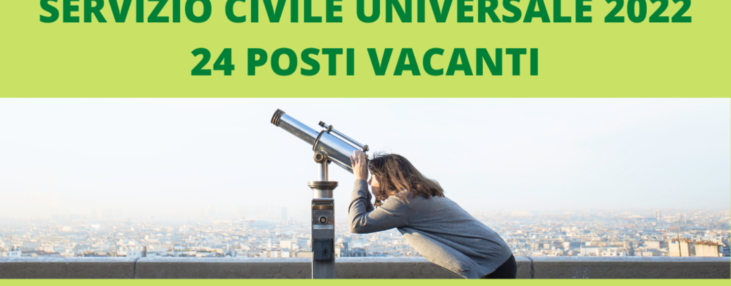 Servizio civile universale 2022 con il CSV Brescia – 24 posti vacanti