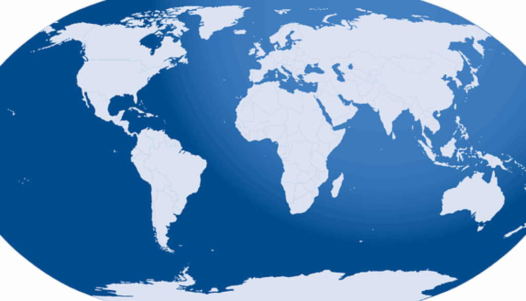immagine stilizzata del pianeta. Agenda 2030 sullo sviluppo sostenibile