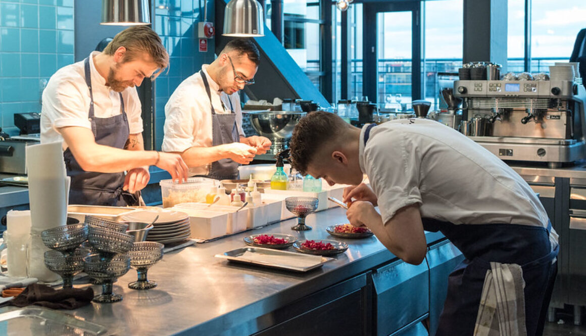 Chefs working, Helsinki, Finland
